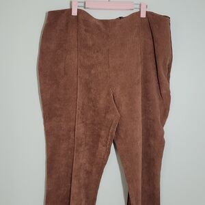 Primark Corduroy Brown Pants  16 NWT